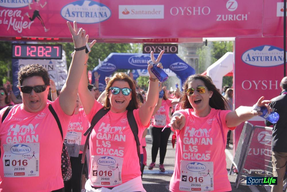 Carrera de la Mujer Madrid: arco derecho, desde 1h25' hasta 2h13'