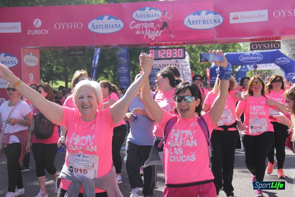 Carrera de la Mujer Madrid: arco derecho, desde 1h25' hasta 2h13'