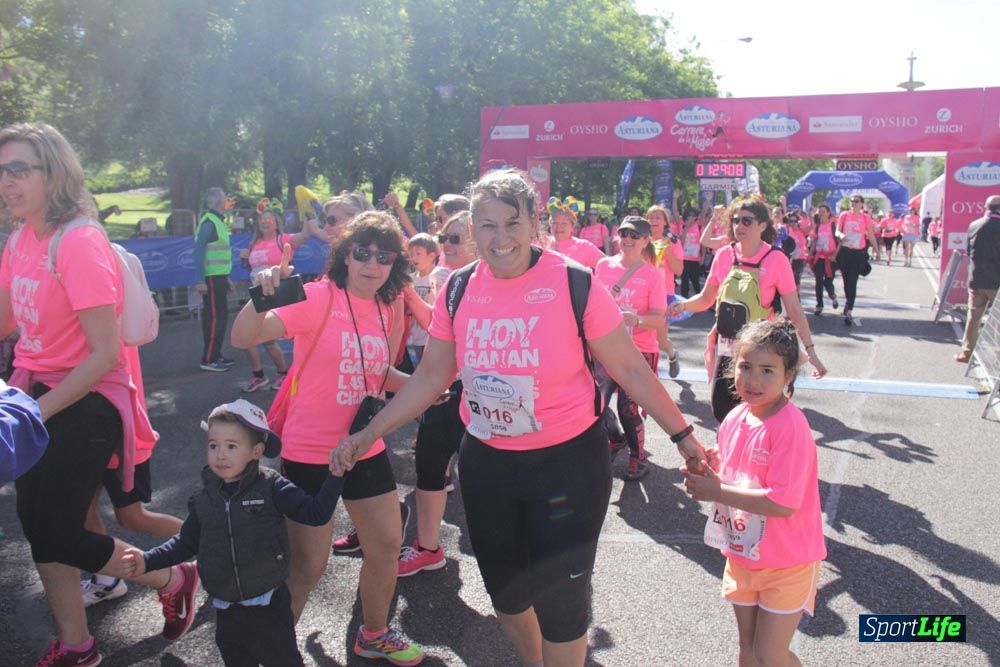 Carrera de la Mujer Madrid: arco derecho, desde 1h25' hasta 2h13'