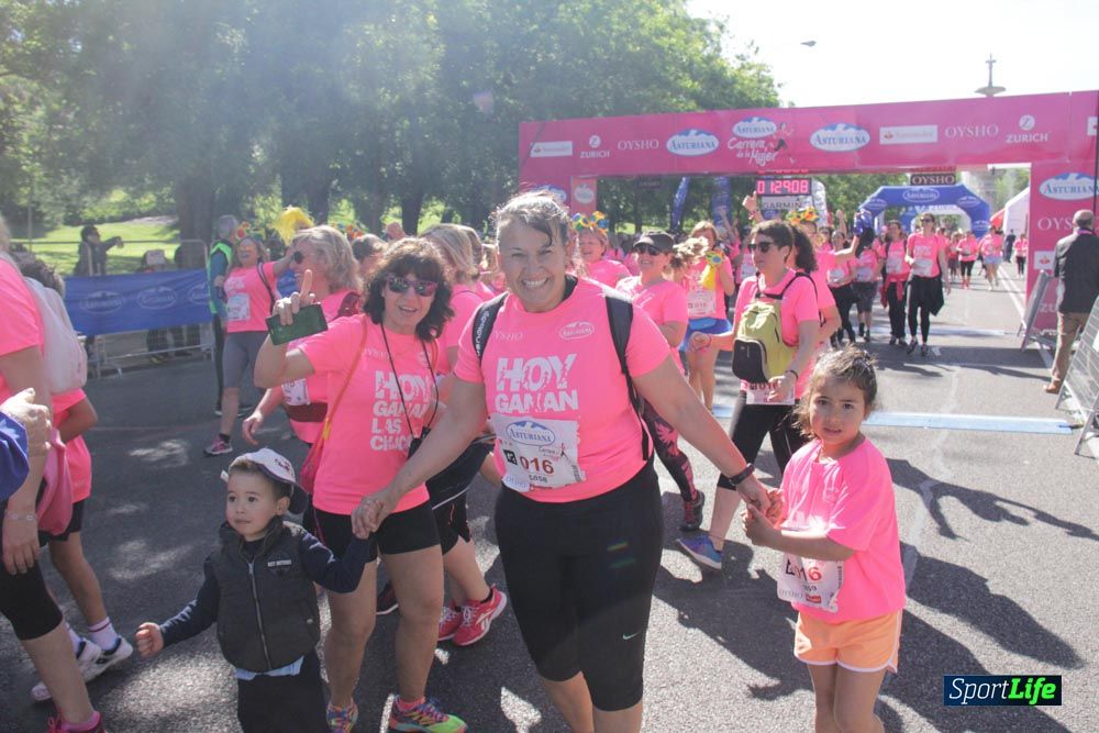 Carrera de la Mujer Madrid: arco derecho, desde 1h25' hasta 2h13'