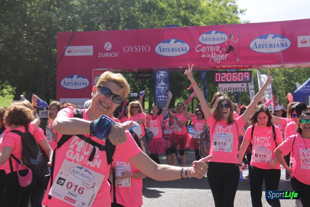 Carrera de la Mujer Madrid: arco derecho, desde 1h25' hasta 2h13'
