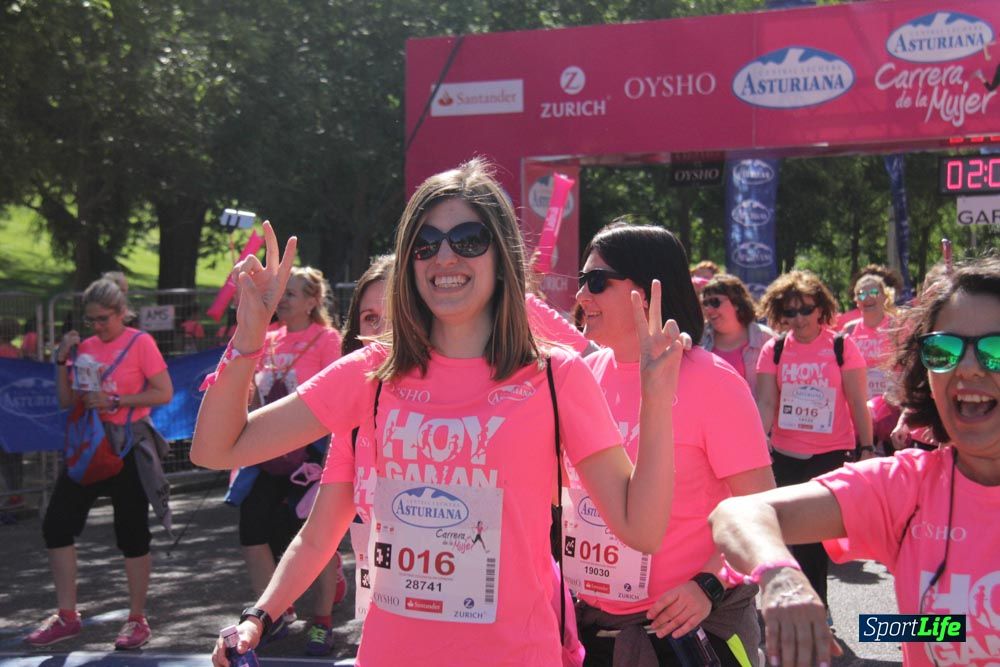 Carrera de la Mujer Madrid: arco derecho, desde 1h25' hasta 2h13'