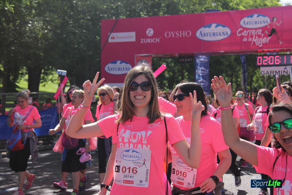 Carrera de la Mujer Madrid: arco derecho, desde 1h25' hasta 2h13'