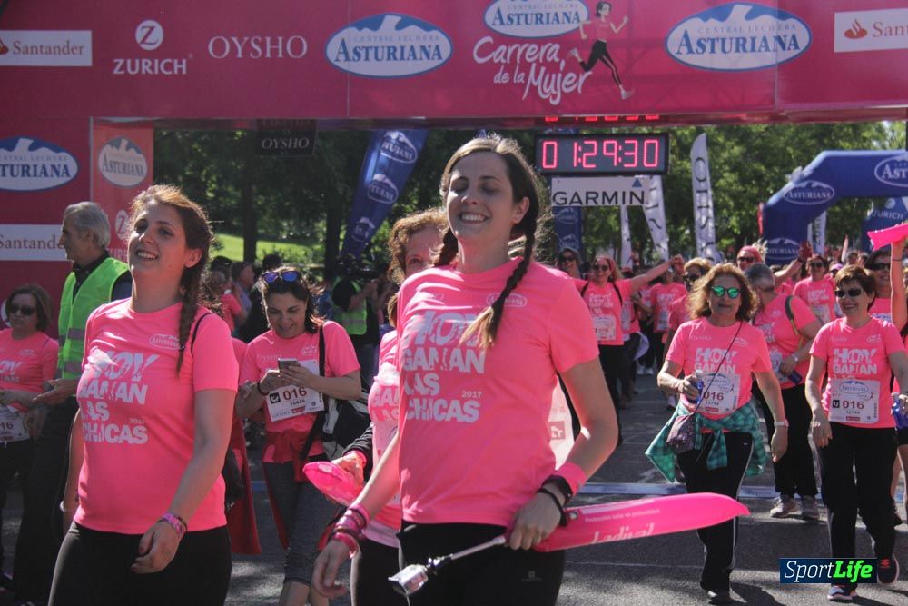 Carrera de la Mujer Madrid: arco derecho, desde 1h25' hasta 2h13'