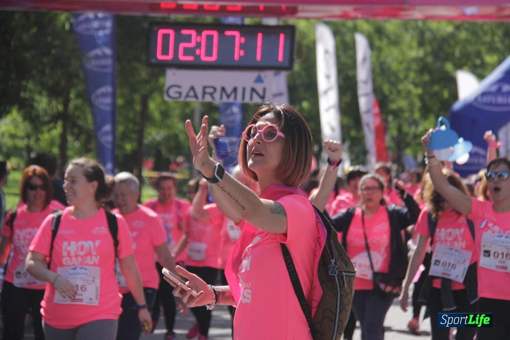 Carrera de la Mujer Madrid: arco derecho, desde 1h25' hasta 2h13'