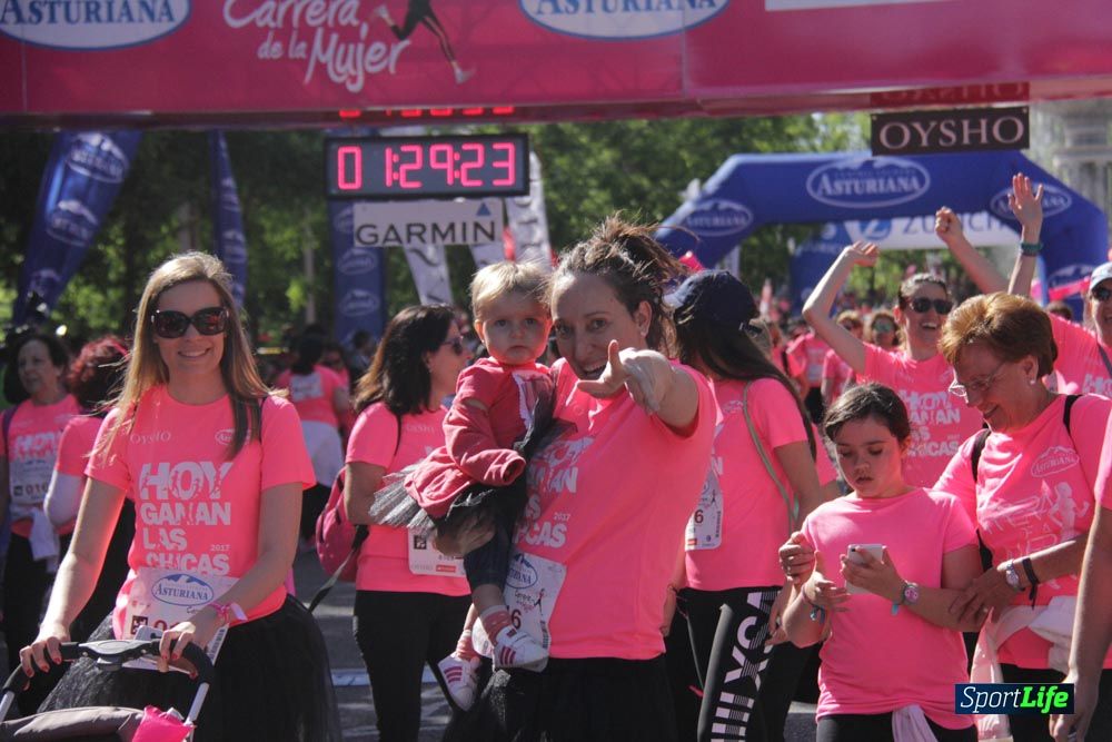 Carrera de la Mujer Madrid: arco derecho, desde 1h25' hasta 2h13'
