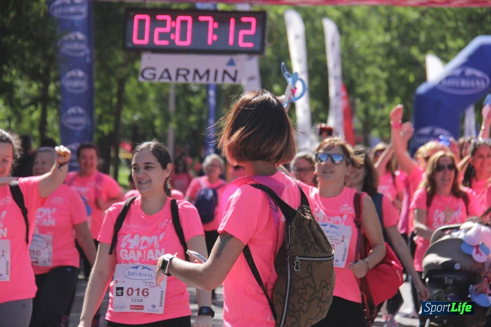 Carrera de la Mujer Madrid: arco derecho, desde 1h25' hasta 2h13'