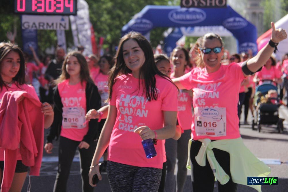 Carrera de la Mujer Madrid: arco derecho, desde 1h25' hasta 2h13'