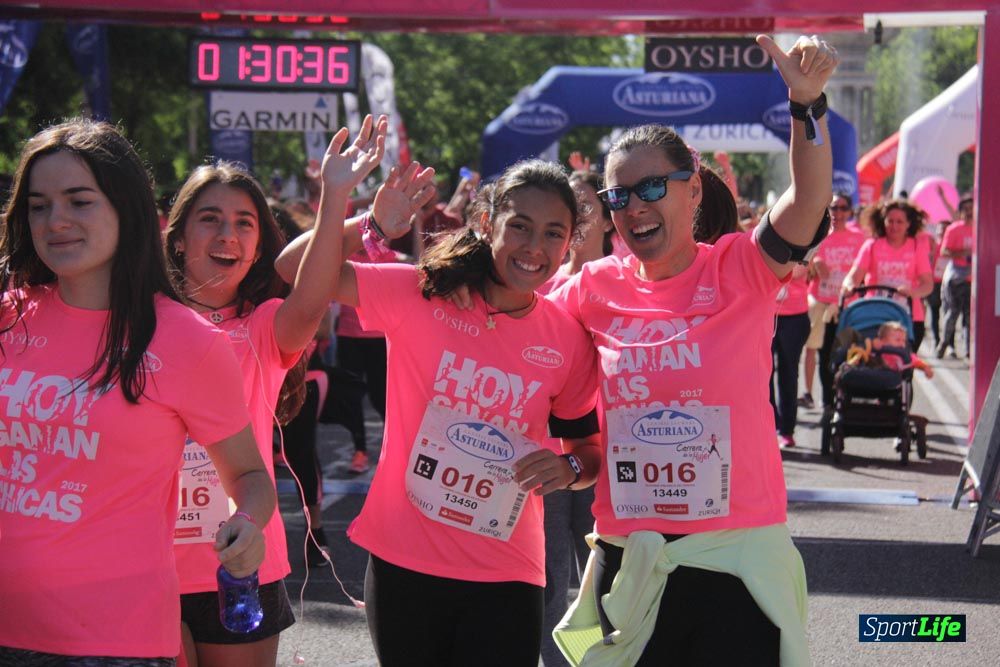 Carrera de la Mujer Madrid: arco derecho, desde 1h25' hasta 2h13'