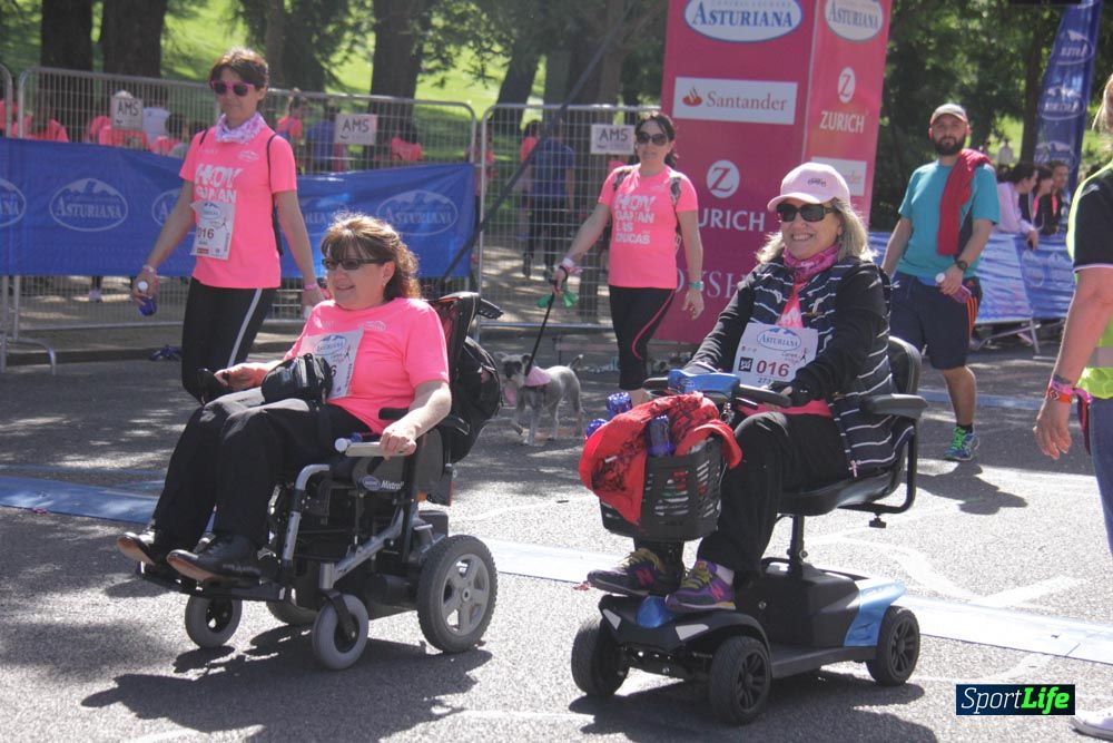 Carrera de la Mujer Madrid: arco derecho, desde 1h25' hasta 2h13'