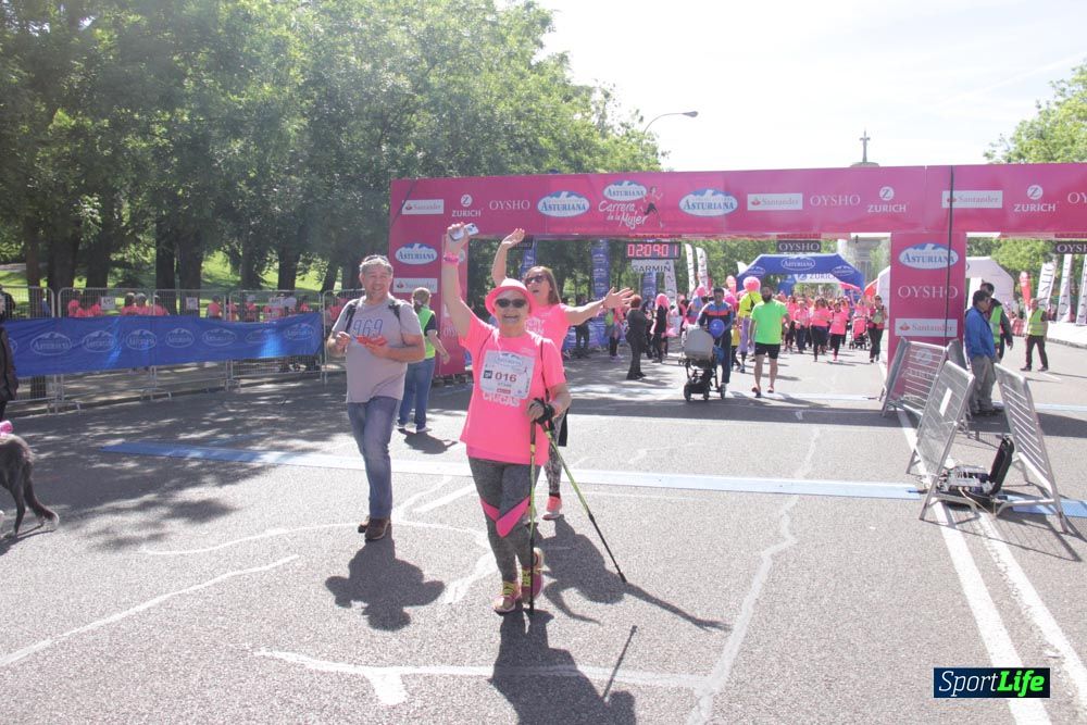 Carrera de la Mujer Madrid: arco derecho, desde 1h25' hasta 2h13'