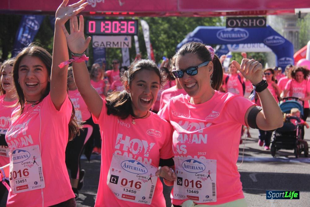 Carrera de la Mujer Madrid: arco derecho, desde 1h25' hasta 2h13'