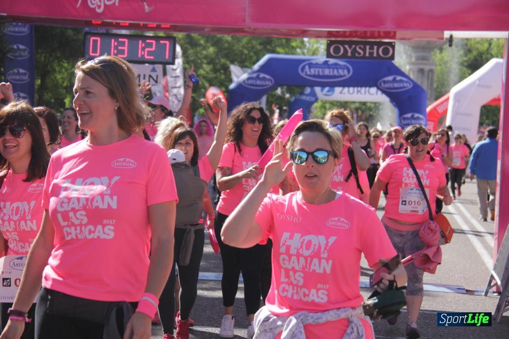 Carrera de la Mujer Madrid: arco derecho, desde 1h25' hasta 2h13'