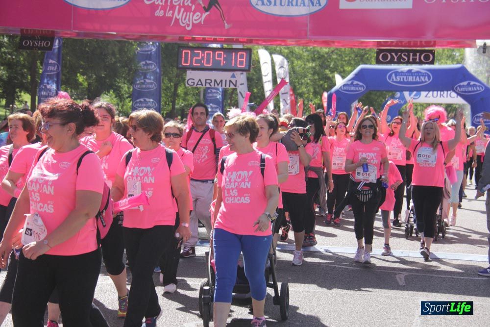 Carrera de la Mujer Madrid: arco derecho, desde 1h25' hasta 2h13'