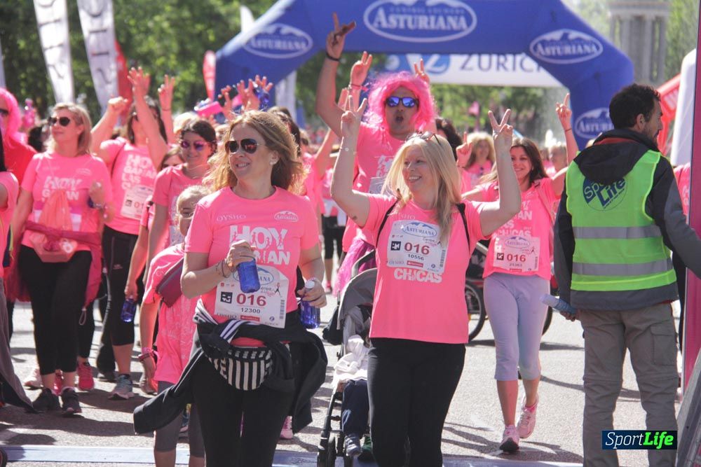 Carrera de la Mujer Madrid: arco derecho, desde 1h25' hasta 2h13'