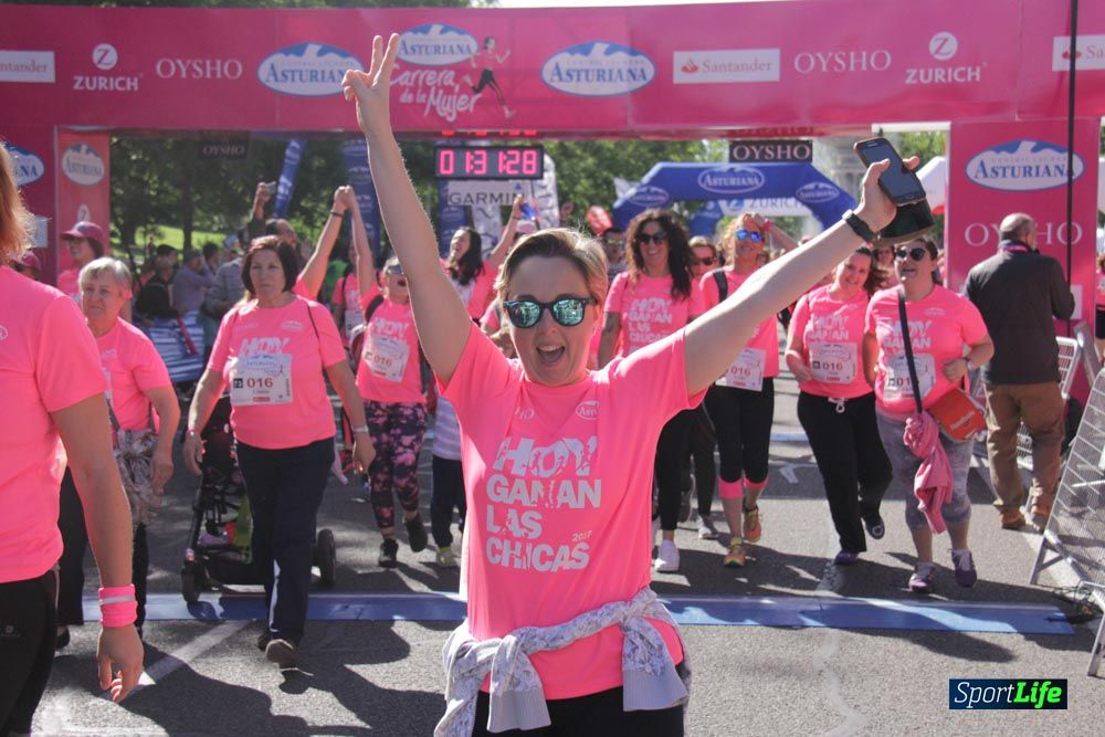 Carrera de la Mujer Madrid: arco derecho, desde 1h25' hasta 2h13'