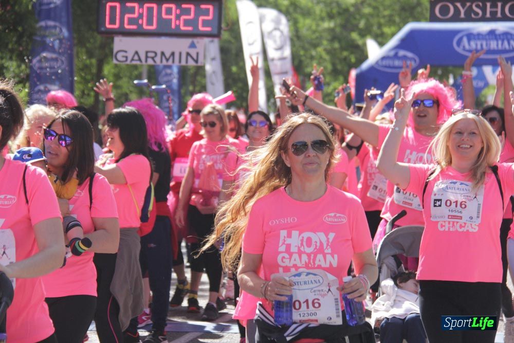 Carrera de la Mujer Madrid: arco derecho, desde 1h25' hasta 2h13'