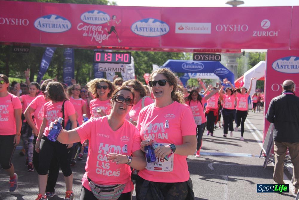 Carrera de la Mujer Madrid: arco derecho, desde 1h25' hasta 2h13'