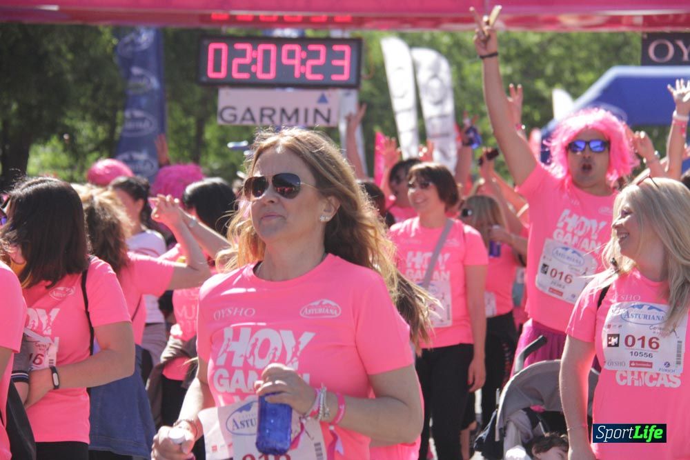 Carrera de la Mujer Madrid: arco derecho, desde 1h25' hasta 2h13'