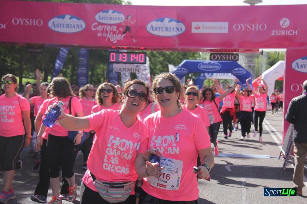 Carrera de la Mujer Madrid: arco derecho, desde 1h25' hasta 2h13'