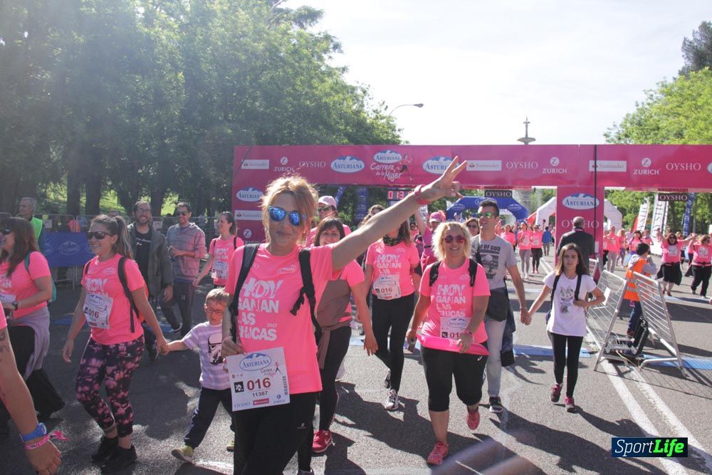 Carrera de la Mujer Madrid: arco derecho, desde 1h25' hasta 2h13'