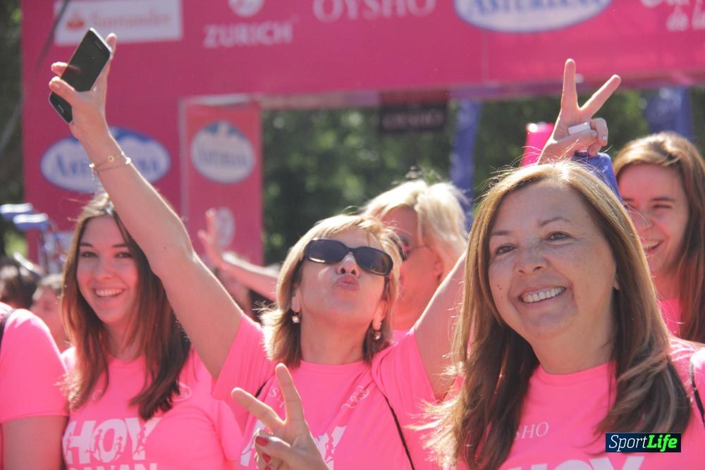 Carrera de la Mujer Madrid: arco derecho, desde 1h25' hasta 2h13'