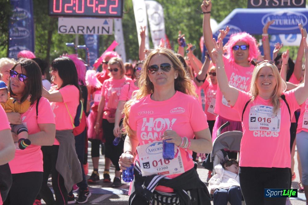 Carrera de la Mujer Madrid: arco derecho, desde 1h25' hasta 2h13'