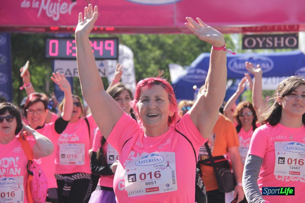 Carrera de la Mujer Madrid: arco derecho, desde 1h25' hasta 2h13'