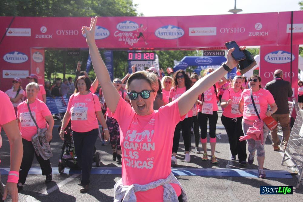 Carrera de la Mujer Madrid: arco derecho, desde 1h25' hasta 2h13'