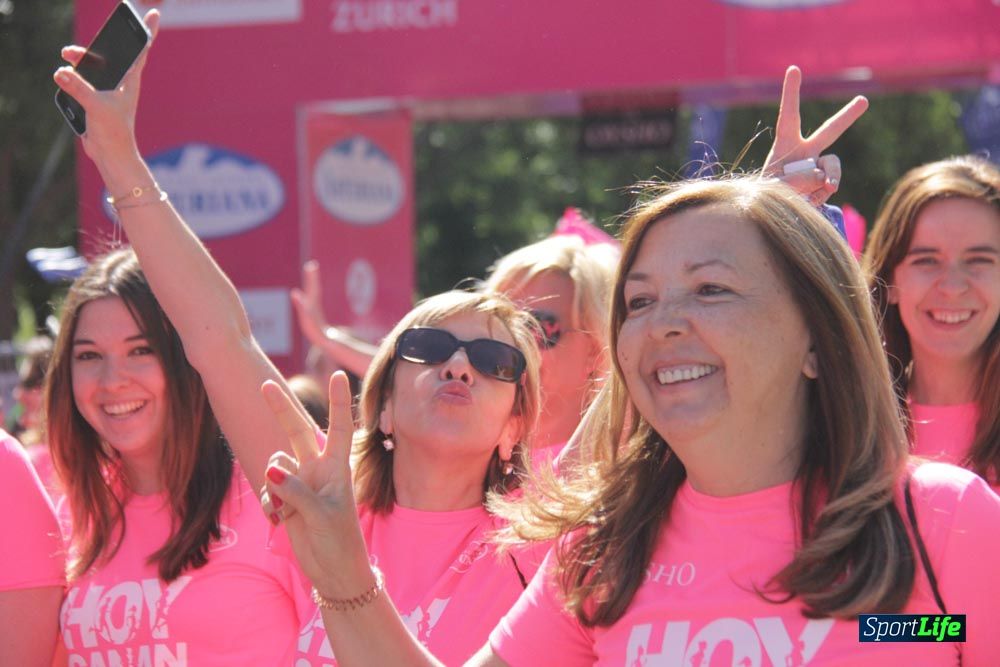 Carrera de la Mujer Madrid: arco derecho, desde 1h25' hasta 2h13'