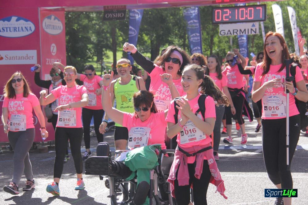 Carrera de la Mujer Madrid: arco derecho, desde 1h25' hasta 2h13'