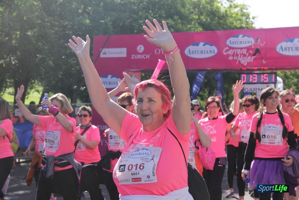 Carrera de la Mujer Madrid: arco derecho, desde 1h25' hasta 2h13'