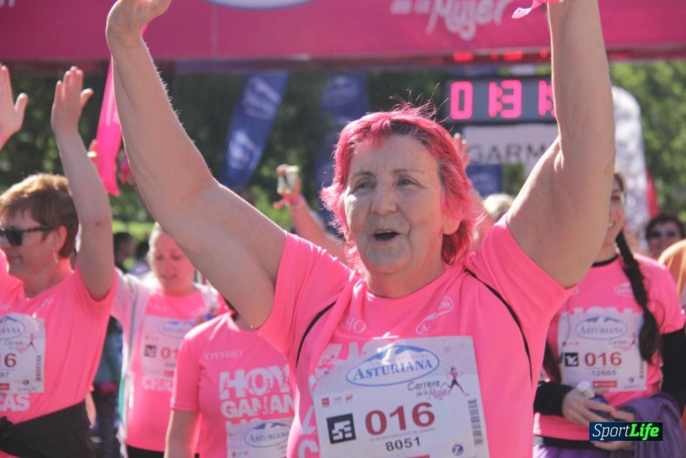 Carrera de la Mujer Madrid: arco derecho, desde 1h25' hasta 2h13'