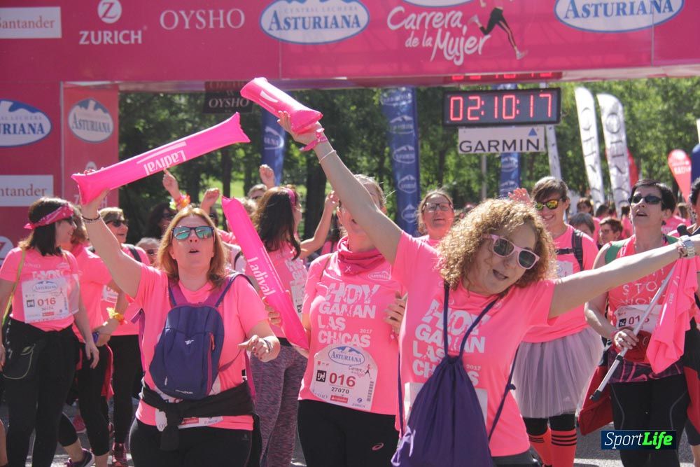 Carrera de la Mujer Madrid: arco derecho, desde 1h25' hasta 2h13'