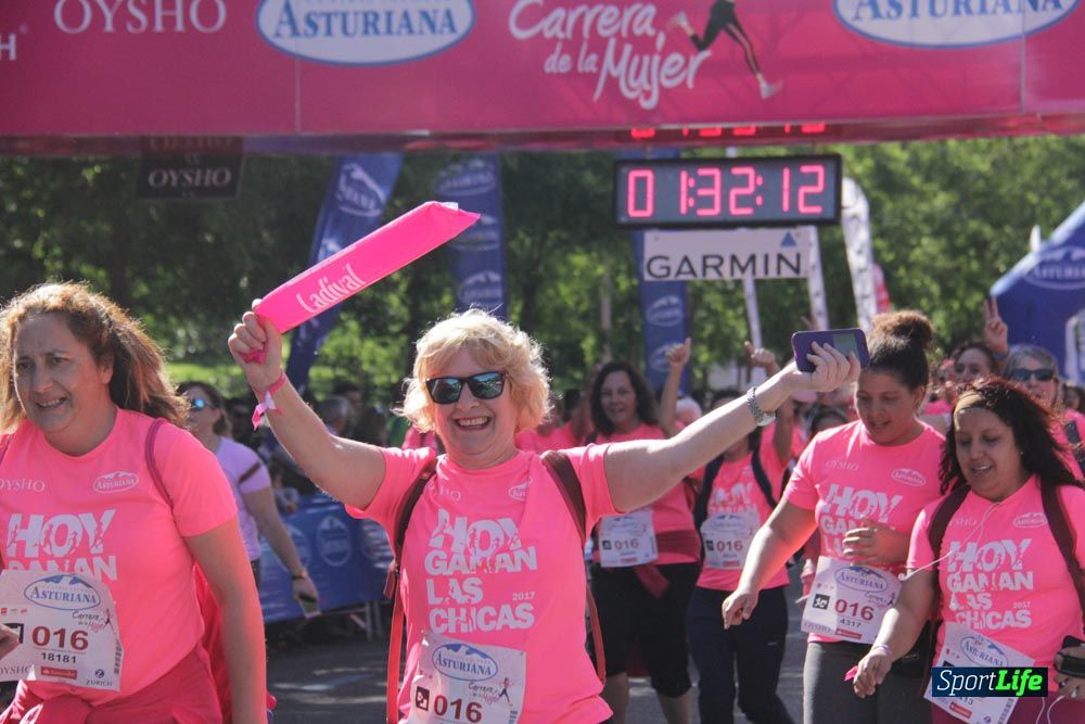 Carrera de la Mujer Madrid: arco derecho, desde 1h25' hasta 2h13'