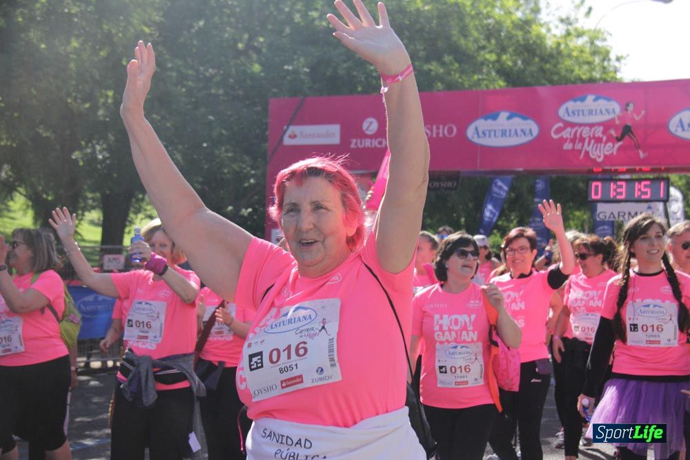 Carrera de la Mujer Madrid: arco derecho, desde 1h25' hasta 2h13'