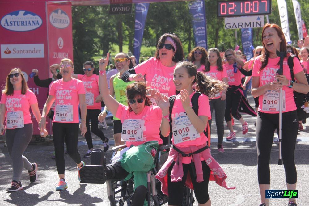 Carrera de la Mujer Madrid: arco derecho, desde 1h25' hasta 2h13'