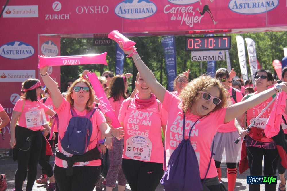 Carrera de la Mujer Madrid: arco derecho, desde 1h25' hasta 2h13'