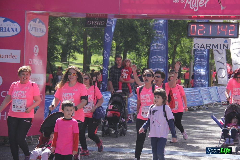 Carrera de la Mujer Madrid: arco derecho, desde 1h25' hasta 2h13'