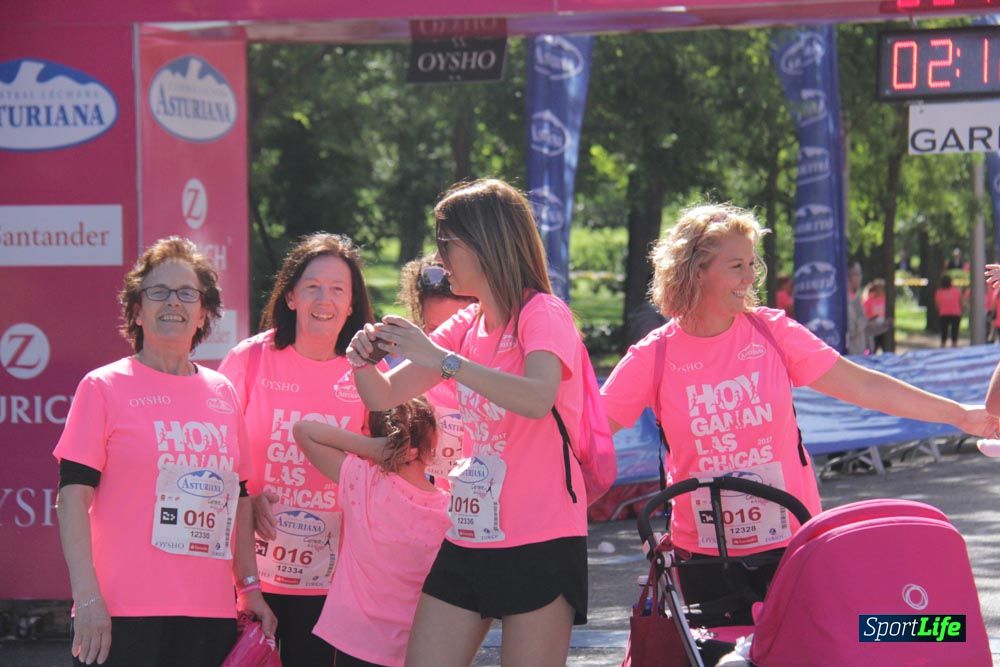 Carrera de la Mujer Madrid: arco derecho, desde 1h25' hasta 2h13'