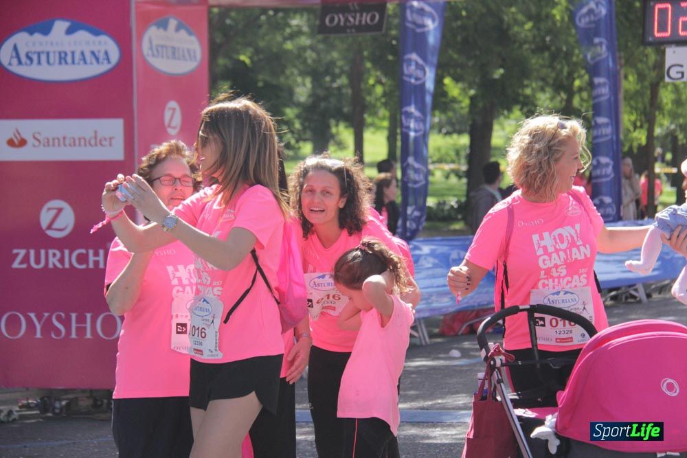 Carrera de la Mujer Madrid: arco derecho, desde 1h25' hasta 2h13'