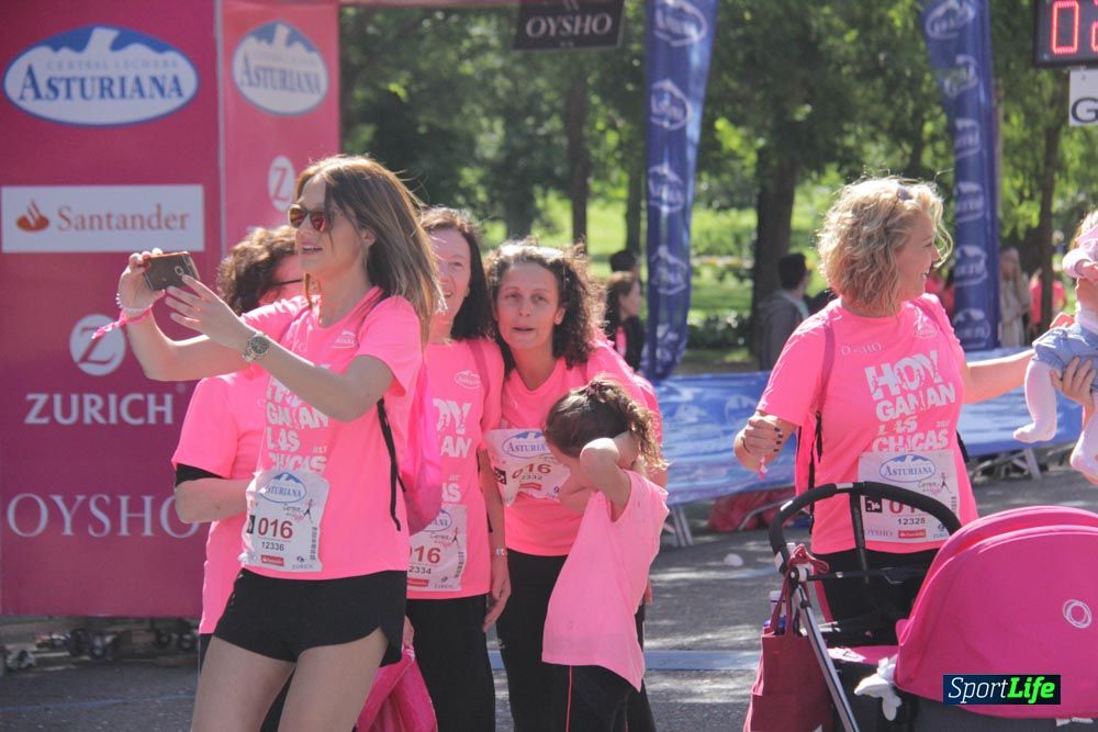 Carrera de la Mujer Madrid: arco derecho, desde 1h25' hasta 2h13'