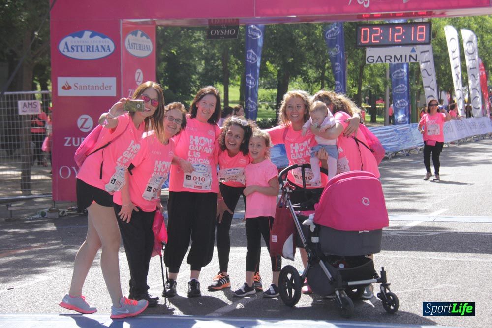 Carrera de la Mujer Madrid: arco derecho, desde 1h25' hasta 2h13'