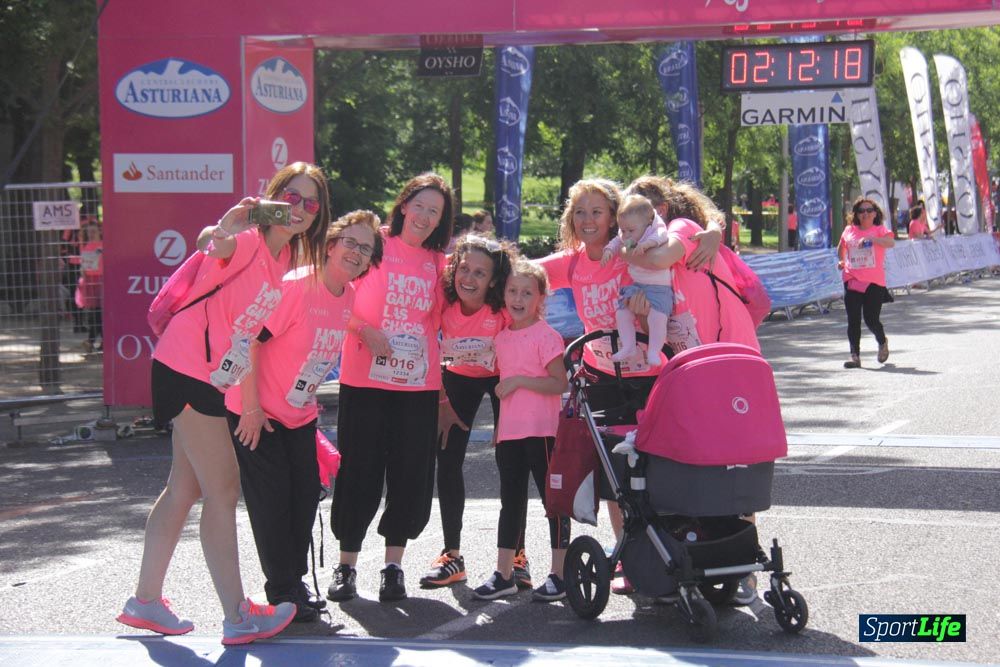 Carrera de la Mujer Madrid: arco derecho, desde 1h25' hasta 2h13'