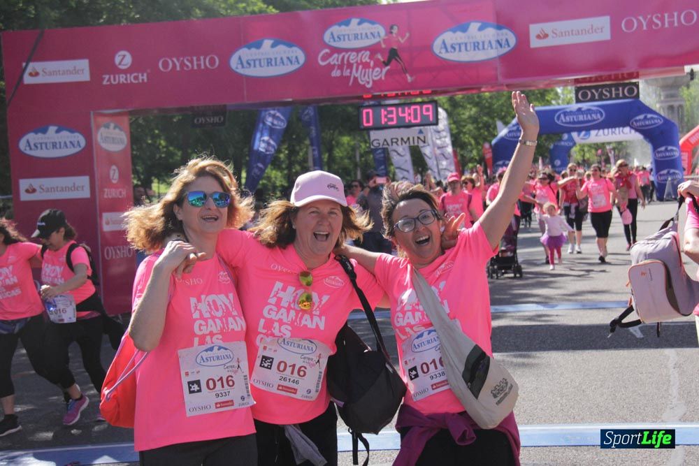 Carrera de la Mujer Madrid: arco derecho, desde 1h25' hasta 2h13'