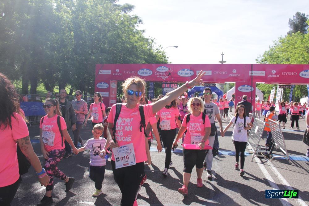 Carrera de la Mujer Madrid: arco derecho, desde 1h25' hasta 2h13'