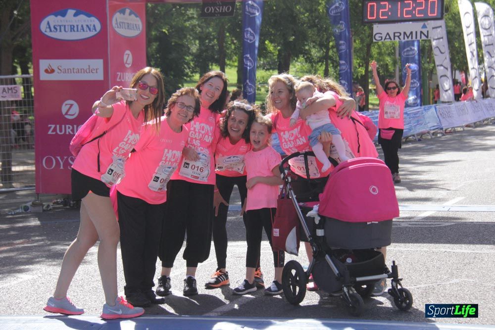 Carrera de la Mujer Madrid: arco derecho, desde 1h25' hasta 2h13'