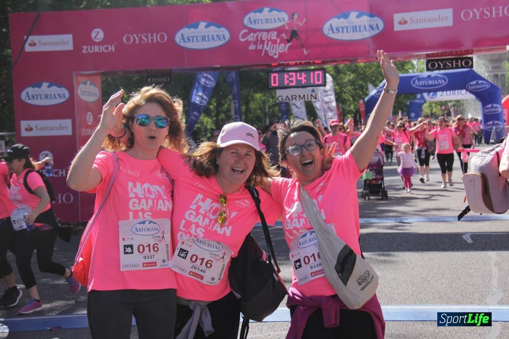 Carrera de la Mujer Madrid: arco derecho, desde 1h25' hasta 2h13'