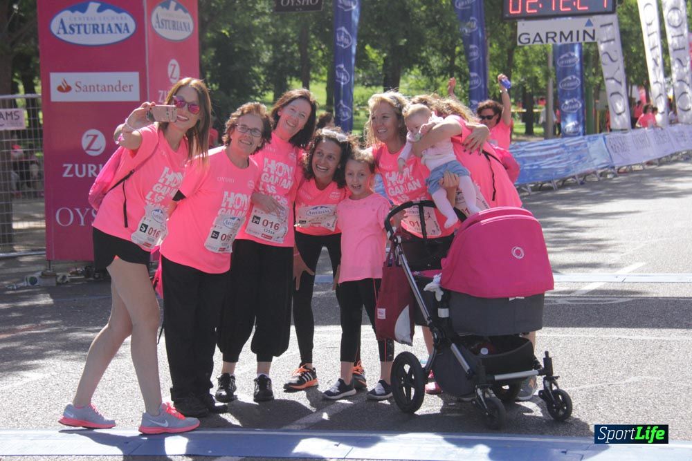 Carrera de la Mujer Madrid: arco derecho, desde 1h25' hasta 2h13'