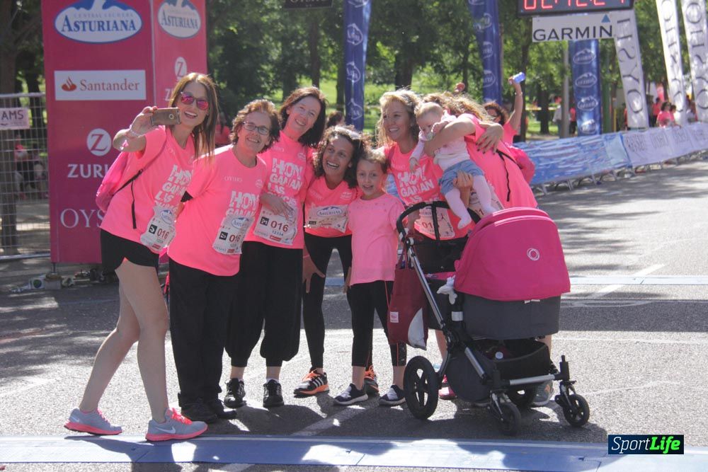 Carrera de la Mujer Madrid: arco derecho, desde 1h25' hasta 2h13'